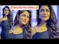 Mrunal Thakur Red Carpet Hot Looks Black Slit Gown Paparazzi Bollywood