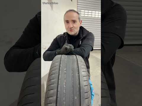 Too much tire pressure in the Tesla...