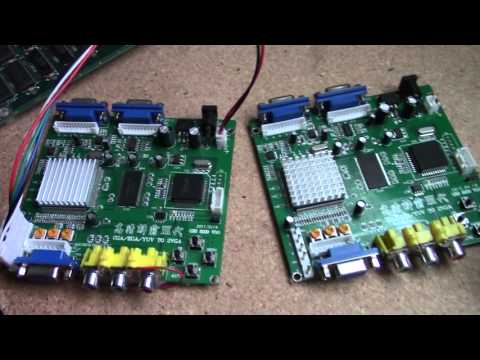 Arcade Monitor CGA to VGA Converter Firmware "Frozen Screen" Explaination [HD]