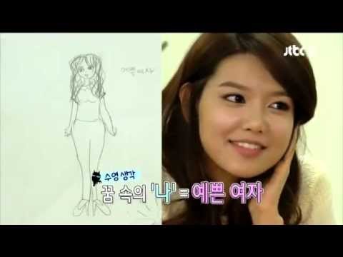 120101 Sooyoung's awesome drawing skillz