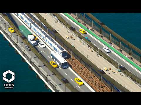 My CRAZIEST Infrastructure Build in Cities Skylines 2! | Saint Andros 22