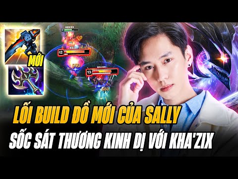 Sally Achieves Pentakill with Kha'Zix in the New Season with a Super Overpowered Build, Rapidly E...