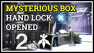 Hand Lock Opened Mysterious Box Destiny 2