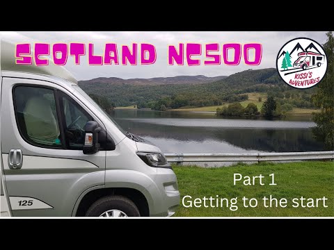Scotland Motorhome Road Trip NC500 Part 1 (getting there)