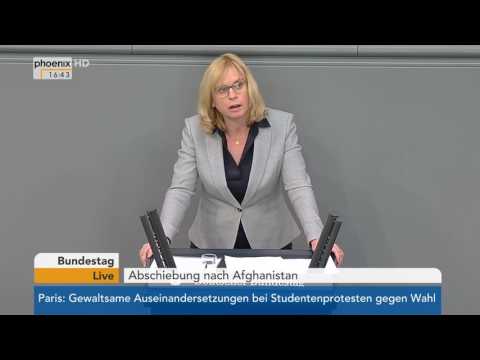 Bundestagsdebatte zu Abschiebungen nach Afghanistan und Familiennachzug am 27.04.17