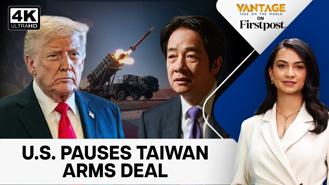 US Missile Shortages in Iran Force Taiwan Arms Package Delay | Vantage on Firstpost | 4K