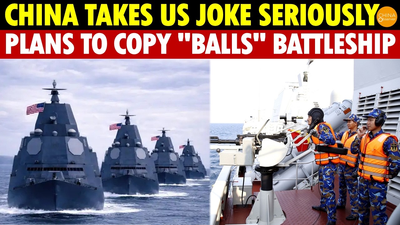 Hilarious! China Falls for U.S. April Fools’ Joke, Plans to Copy 30,000-Ton Ship and Name It "BALLS"