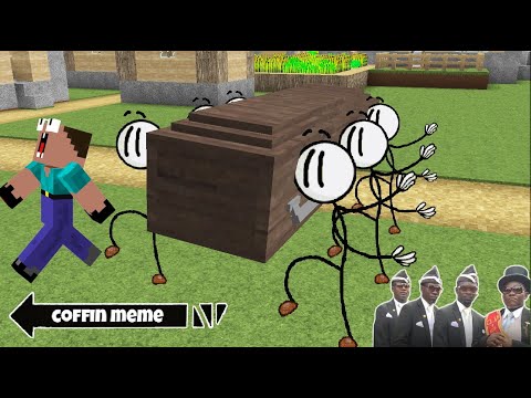 Henry Stickmin Distraction Dance in Minecraft - Coffin Meme