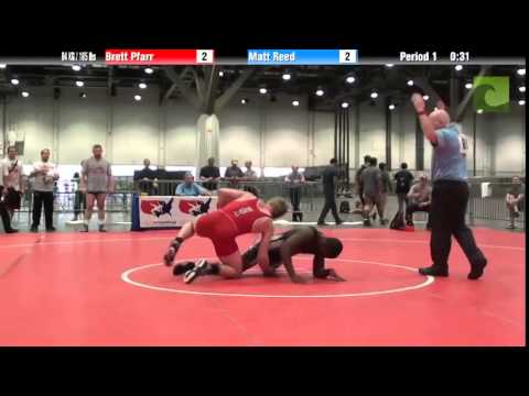 Men 84 KG / 185 lbs - Brett Pfarr vs. Matt Reed