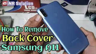 How To Remove Back Cover Samsung A11 SM-A115