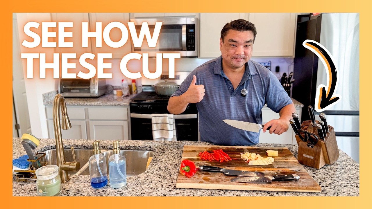 What Makes a Good Kitchen Knife Set? Pro Walkthrough & Demo with a Klaus Meyer Set