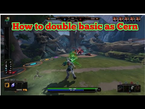 Smite How to double basic as Cernunnos