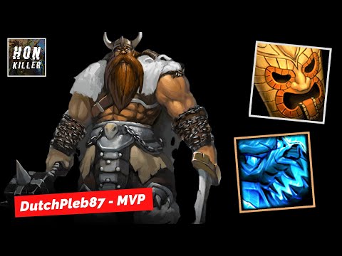 HoN Berzerker INSANITARIUS with FROSTWOLF'S SKULL - MVP