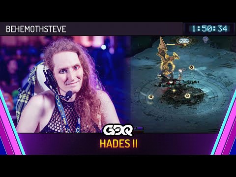Hades II by BehemothSteve in 1:50:34 - Awesome Games Done Quick 2026