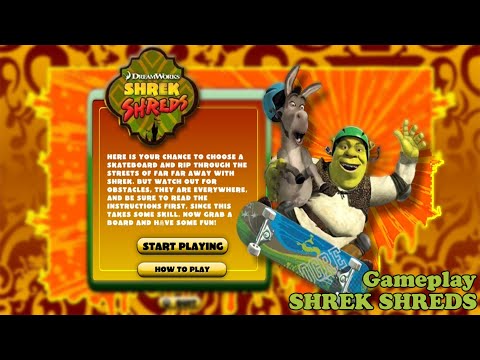 Shrek Shreds | Gameplay | Web Browser Flash Game