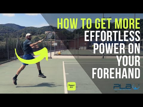 Tennis Forehand: How to Get More Effortless Power on Your Forehand with This One Tip I JM Tennis