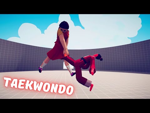 TAEKWONDO vs EVERY UNIT | Totally Accurate Battle Simulator - TABS