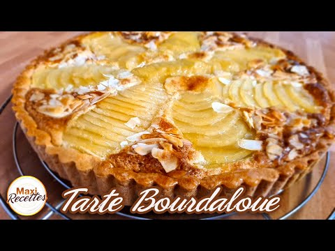 Bourdalou Pear Tart