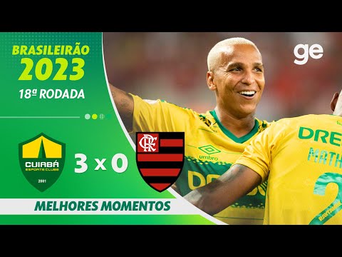 Gols e lances de Cuiabá x Flamengo