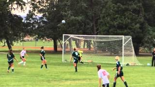 Goal off of a Cross