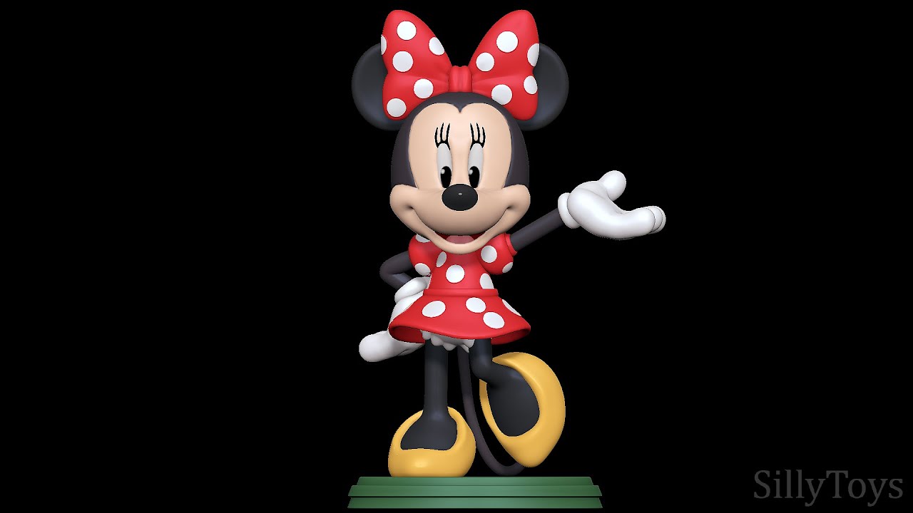 minnie rat&oacute;n Modelo de impresión 3D
