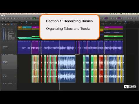 Recording Course For Logic Pro Video