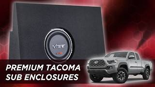  Metra & Vibe Sub Enclosure - Fits Toyota Tacoma Double Cab 2016-2023 (TY-TAC1-10) 
