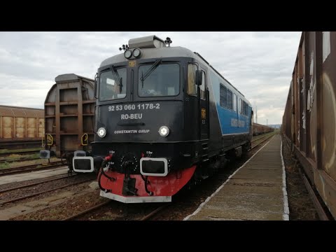 Concert de goarne by DA1178 cu un marfar MMV de la Targu Mures Sud pt Curtici in halta Vidrasau