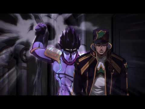 Star Platinum's first ORA in Stone Ocean