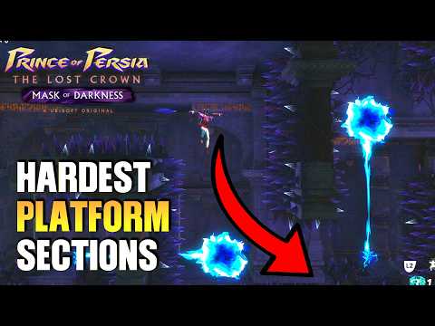 The HARDEST Platforming Sections in Prince of Persia: the Lost Crown DLC (Mask of Darkness)
