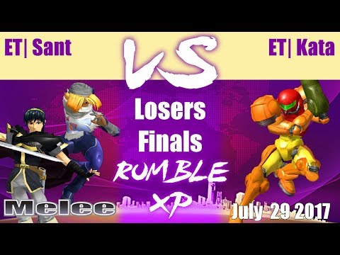 RXP - Melee Losers Finals - ET| Sant (Shiek/Marth)  VS ET| Kata (Samus)