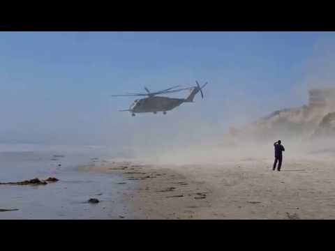 USMC Helicopter Makes Emergency Landing in Solana Beach, Takes Off