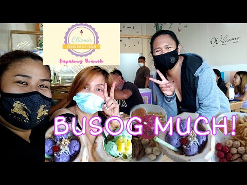 ELLIANA'S HOME MADE ICE CREAM KAPALONG | SUPER NABUSOG KAMI! 😋