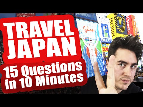日本旅遊的15條建議 (15 TIPS FOR TRAVEL IN JAPAN)