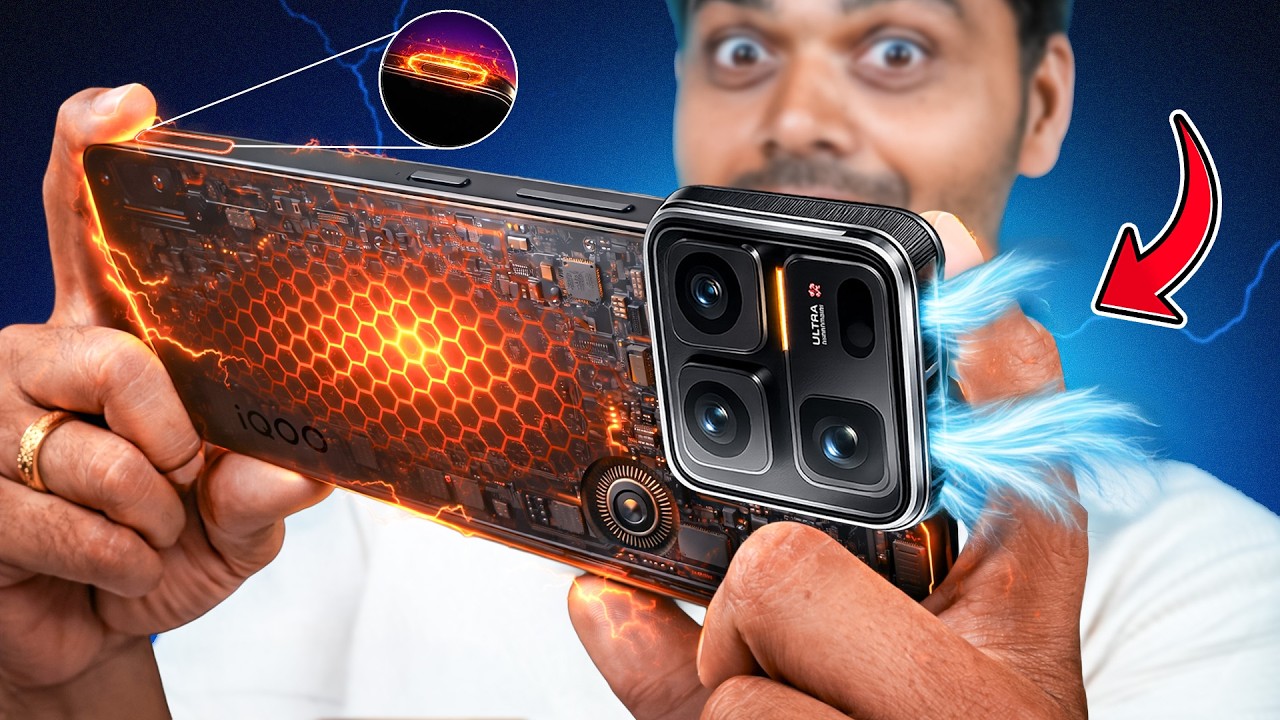 🔥வெறித்தனமான Gaming Phone ⚡️ with Cooling Fan and Triggers | iQOO 15 ULTRA🤯