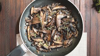 How to Saute Portobello Mushrooms