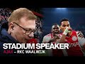? MATCHDAY vs. RKC with our STADIUM SPEAKER | 'We can't see anything!' ?
