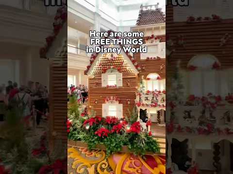 Coisas GRÁTIS na Disney World - Edição de Férias 🎄🎁🎅🏻 #disney #natal