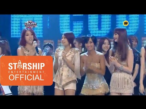 SISTAR (씨스타) "Give It To Me" 6th Win Speech + Encore @ MNET M Countdown 20130627