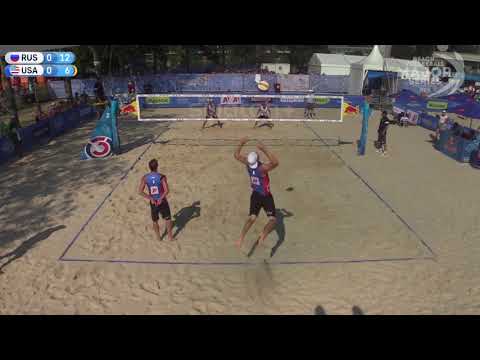2018 Vienna Semenov/Leshukov (RUS) v Crabb/Gibb (USA)