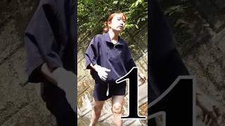 魚掴みで覚醒する2人