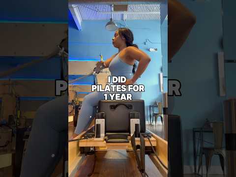 I did Pilates for an ENTIRE YEAR, here’s how my body drastically changed! #pilatesreformer #pilates