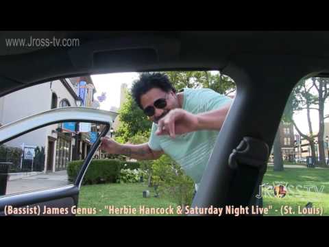 James Ross @ (Bassist) James Genus - "Herbie Hancock Band" - www.Jross-tv.com (St. Louis)