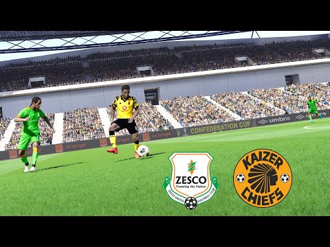 🔴ZESCO UNITED vs KAIZER CHIEFS ⚽ CAF CONFEDERATION CUP 25/26 ⚽ FOOTBALL GAMEPLAY HD PES 2026