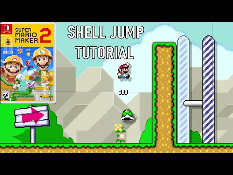 How to Shell Jump in Mario Maker 2 : Kaizo Explained