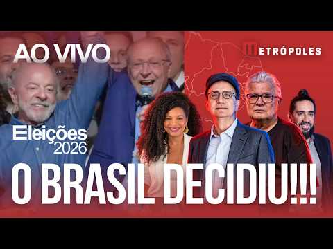 URGENTE!! Lula discursa após ser reeleito Presidente. Reinaldo Azevedo e Noblat comentam