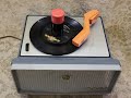 RESTORED 1956 RCA DELUXE 3 MODEL 7 EY 2JJ 45 RPM RECORD PLAYER