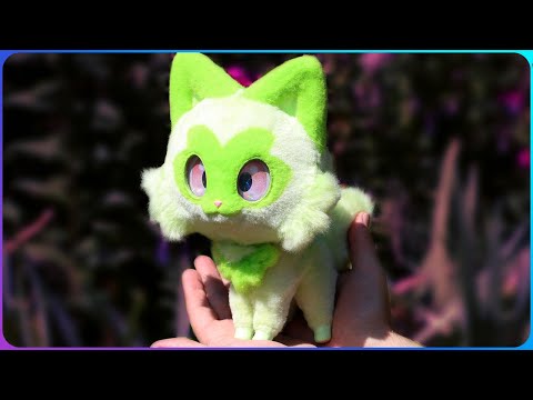 I made a mini Sprigatito Art Doll | Pokémon Scarlet & Violet