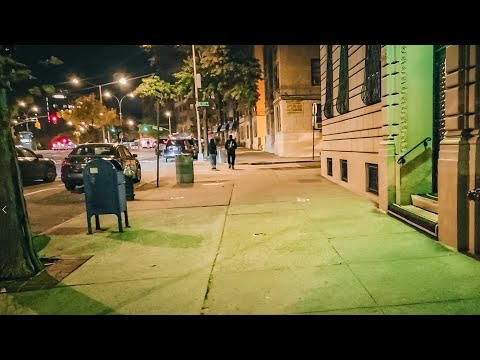 NEW YORK CITY BRONX / WALKING & SCREEN PRINTING / PRESS SET-UP