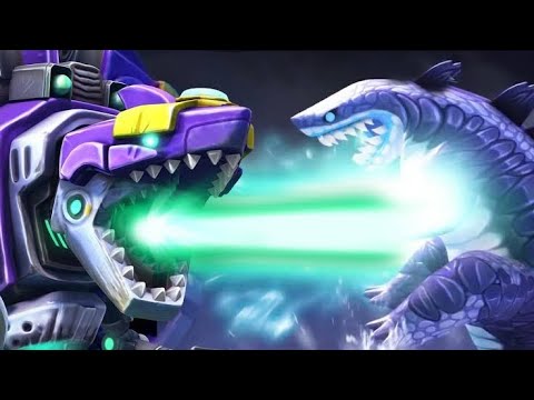 Hungry Shark World | Mecha Sharkjira New Unlocked Skin South China Sea